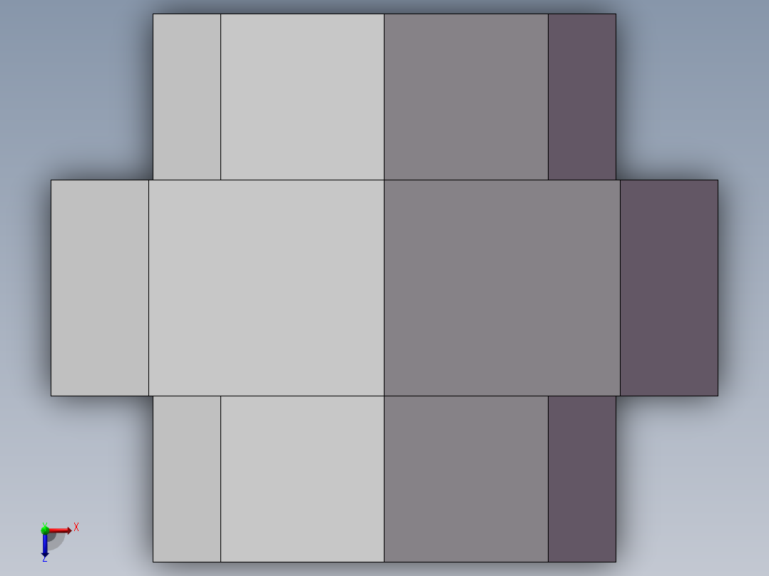 活接-等径内丝直通 DN25俯视图