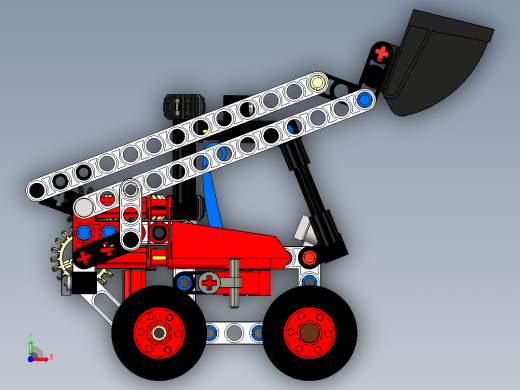 lego-technic-42116-skid-steer-loader.1-乐高玩具赛车前视缩略图