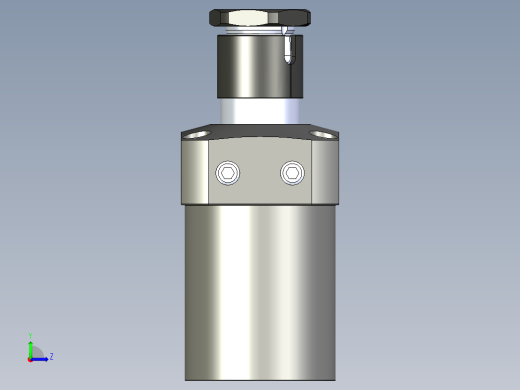 KOSMEKLHS1050-GR-Y45多系列多零件图纸模型左视缩略图