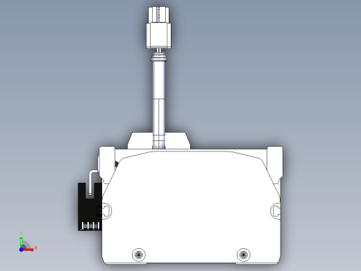 东锦丝杆传动-直线滑台模组DH102-C-L10-S150-BC-P400W-C3前视缩略图