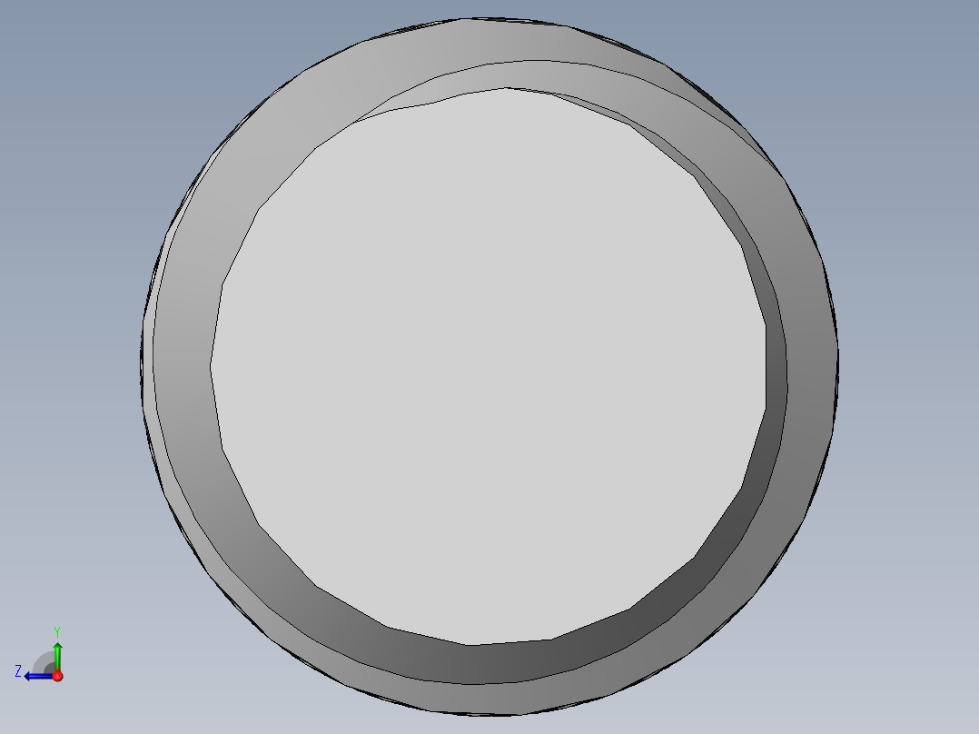 DIN 913-ISO 4026 固定螺钉-M4 L=10.SLDPRT右视图
