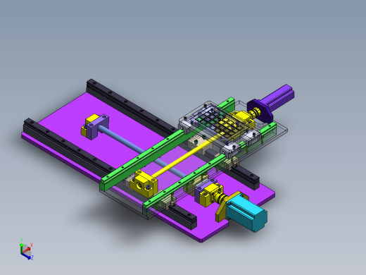 高精度X-Y滑台组件