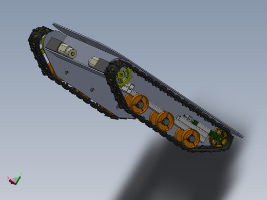 沙漠草方格铺草小车结构设计与控制含三维模型二维图说明书