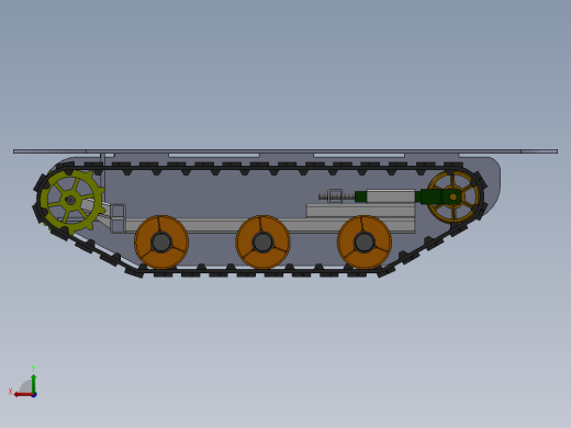 沙漠草方格铺草小车结构设计与控制含三维模型二维图说明书后视缩略图