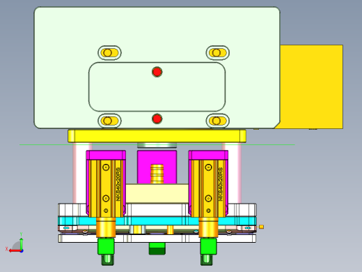 FONE-D笔记本CNC工装夹具三维模型-CNC4-08-07后视缩略图