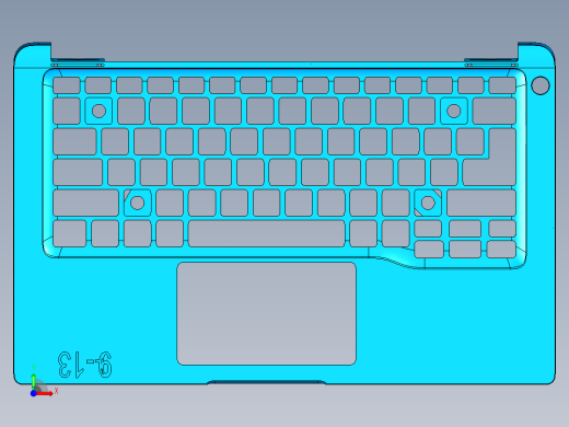 全铣件铣外围高光UG编程程序模型前视缩略图