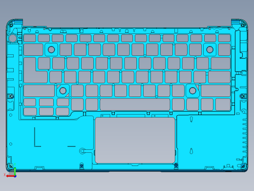 全铣件铣外围高光UG编程程序模型后视缩略图