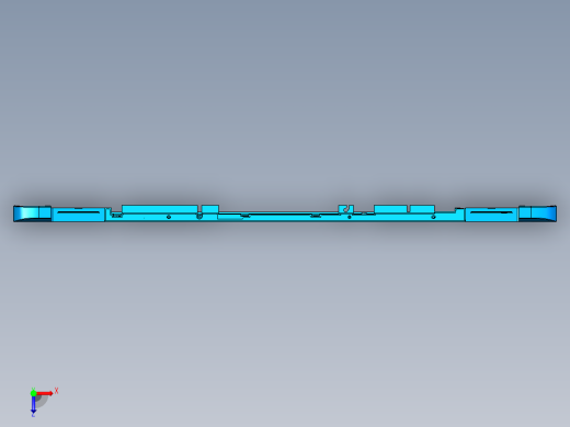 全铣件铣外围高光UG编程程序模型俯视缩略图