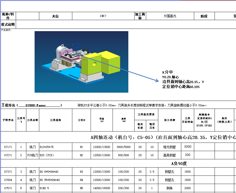全铣件铣外围高光UG编程程序模型
