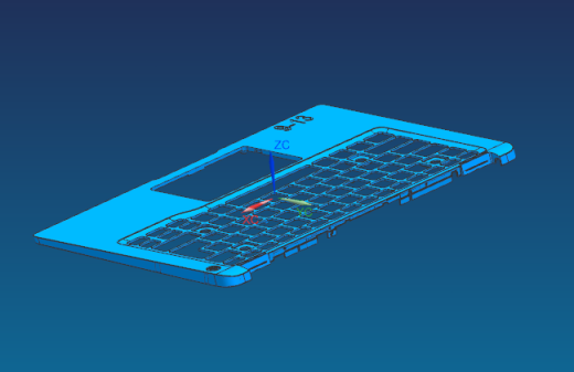 全铣件铣外围高光UG编程程序模型缩略图