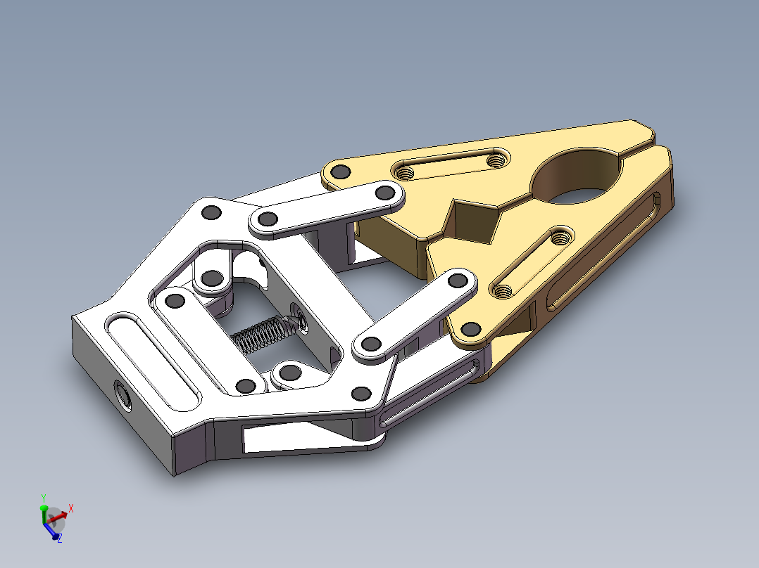 机械手（抓爪）设计（需要特征识别）