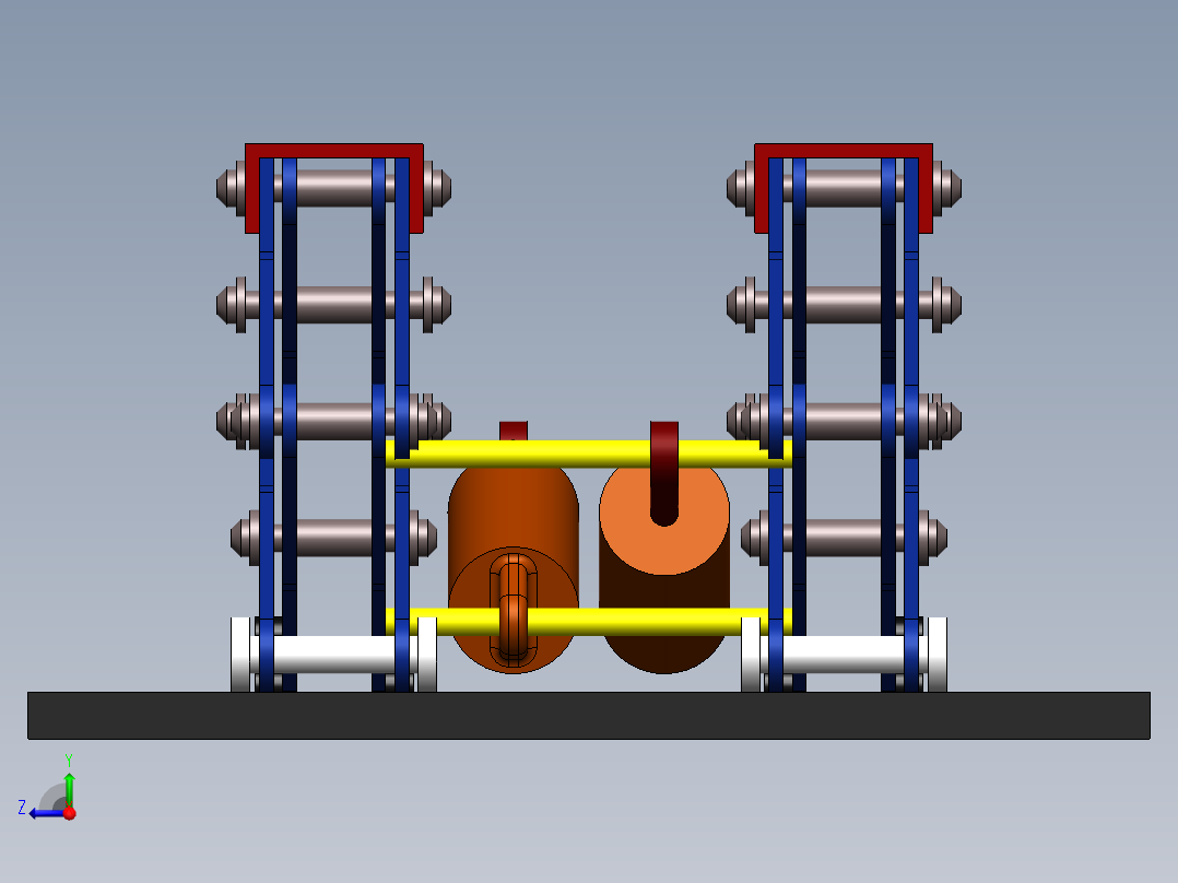 剪叉式升降机 、升降机(73)右视图