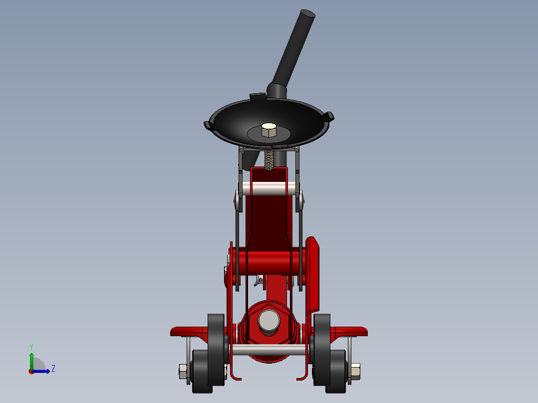 千斤顶(16)左视图