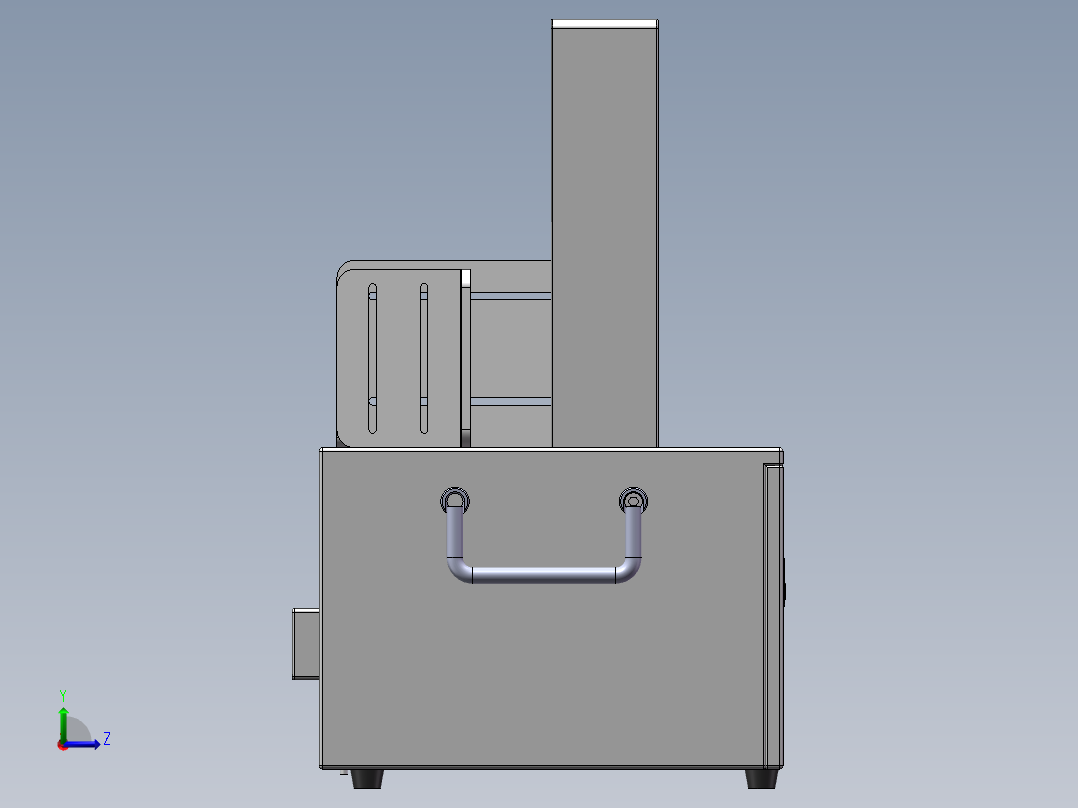 OPP束带机打捆机三维（束带机打捆机460-260-420）左视图