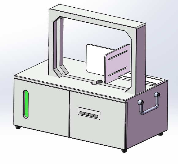 OPP束带机打捆机三维（束带机打捆机460-260-420）