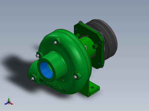 FMC-200-MAG磁力离合器驱动离心泵模型
