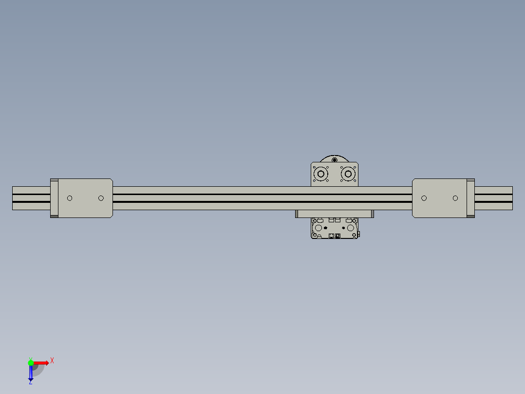 XMGJZDZP-H1-000涂洗洁精组件俯视图