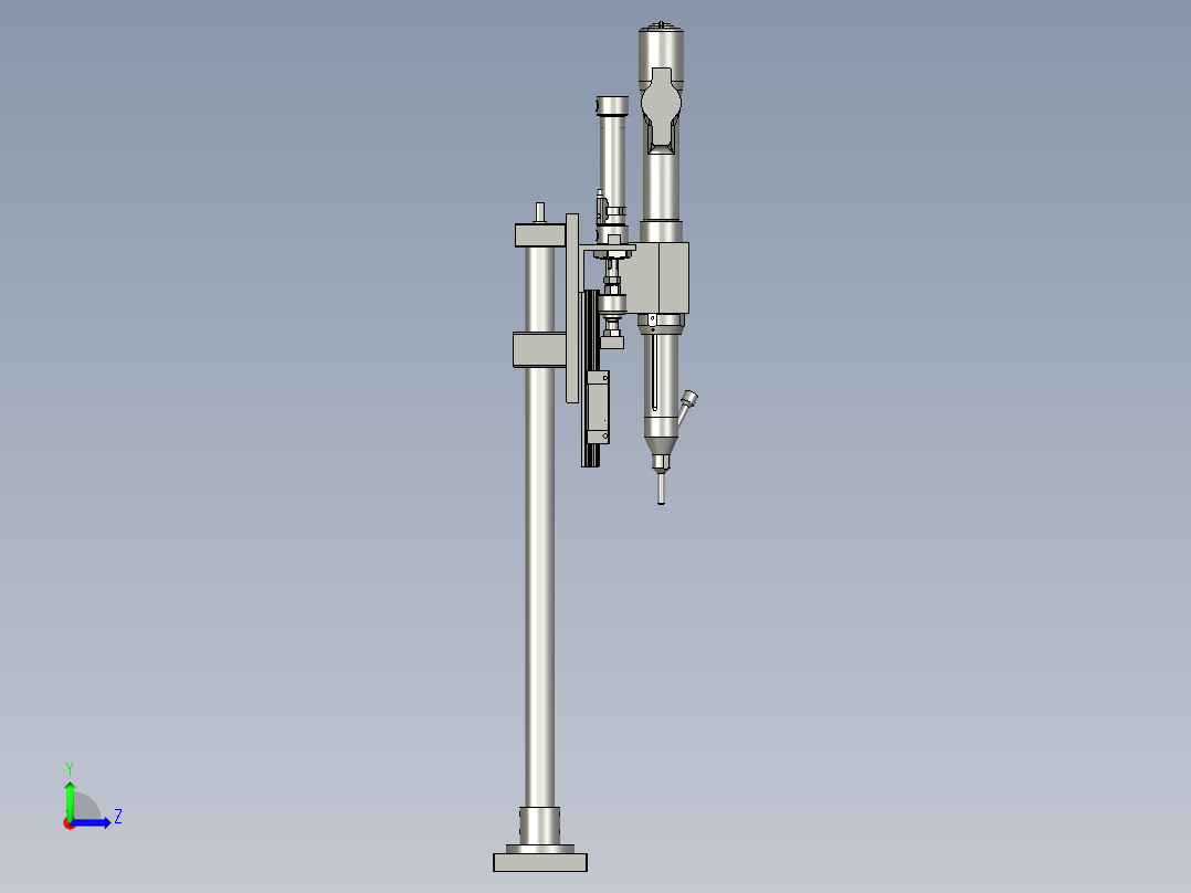 CCD上螺丝机构左视图