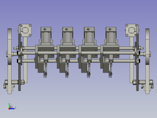 穴盘苗移栽机取苗机械手左视缩略图