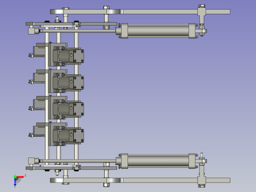 穴盘苗移栽机取苗机械手俯视缩略图