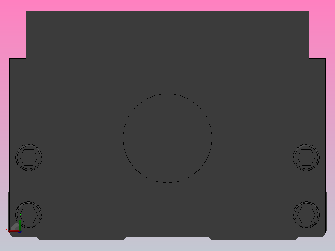 钢制KK模组直线滑台TKK100TKK100-1380后视图