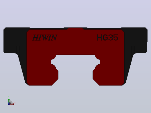 滑块HGW35CA（HIWIN）前视缩略图