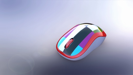 使用solidworks 对罗技鼠标进行表面建模缩略图