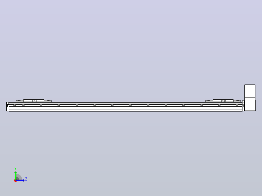 皮带直线轴双滑块型TPA-GCBS-120-P70-L425-LU-M20-N3左视缩略图