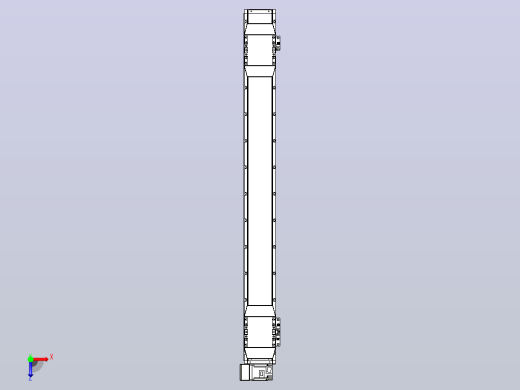 皮带直线轴双滑块型TPA-GCBS-120-P70-L425-LU-M20-N3俯视缩略图