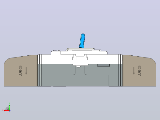 NM5S-400 3P高级型塑料外壳式断路器三维模型202209后视缩略图