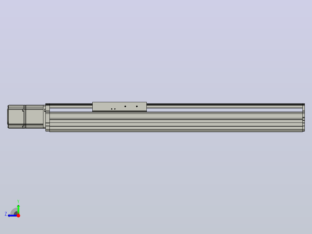 MT136BS半封闭丝杆滑台[MT136BS.L#.350.BC.P40.C3]右视图
