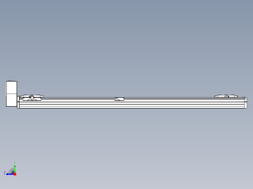 皮带直线轴双滑块型TPA-GCBS-80-P60-L475-RU-M20-N3右视缩略图