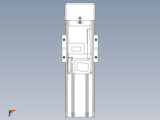 钢基模组TPA-KNR-5002C-150A1-MU-H1俯视缩略图