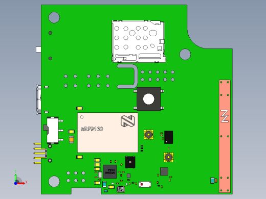 nordic semiconductor thingy 91多传感器蓝牙5 0转蜂窝物联网原型平台前视缩略图
