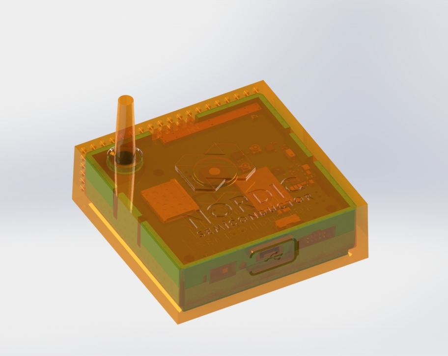 nordic semiconductor thingy 91多传感器蓝牙5 0转蜂窝物联网原型平台