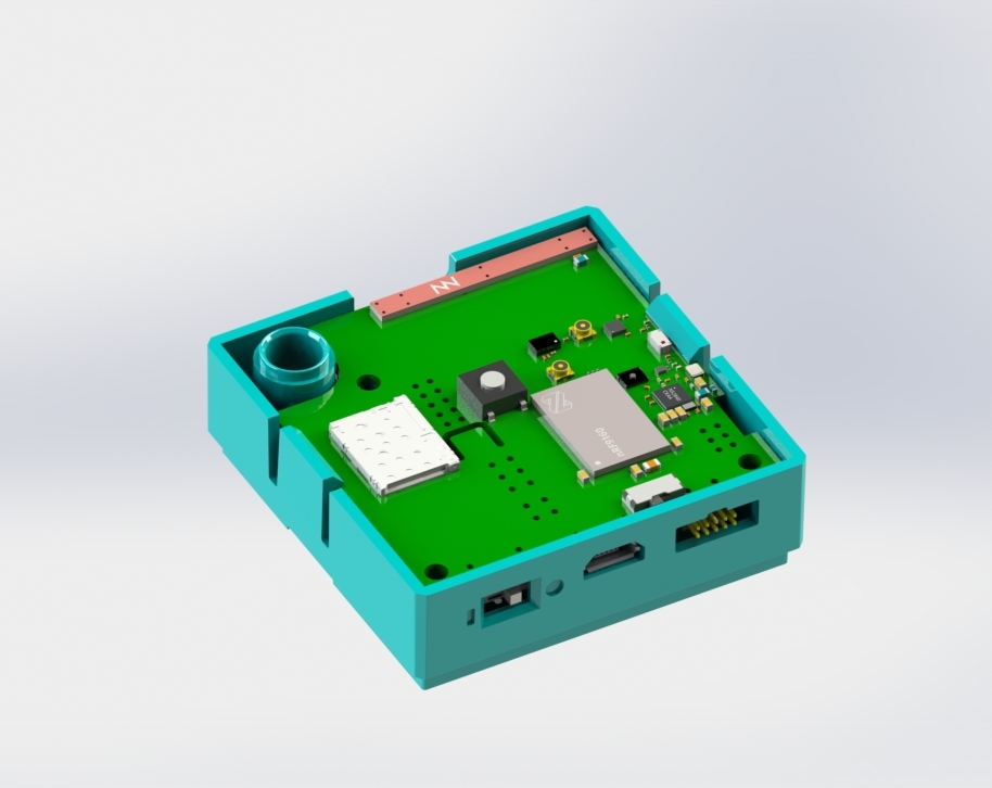 nordic semiconductor thingy 91多传感器蓝牙5 0转蜂窝物联网原型平台