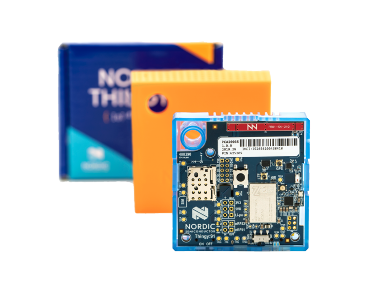 nordic semiconductor thingy 91多传感器蓝牙5 0转蜂窝物联网原型平台