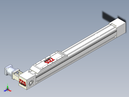 伺服电机集成皮带传动直线执行器TPA-OCB-80-140-L450-DL-J60-N3