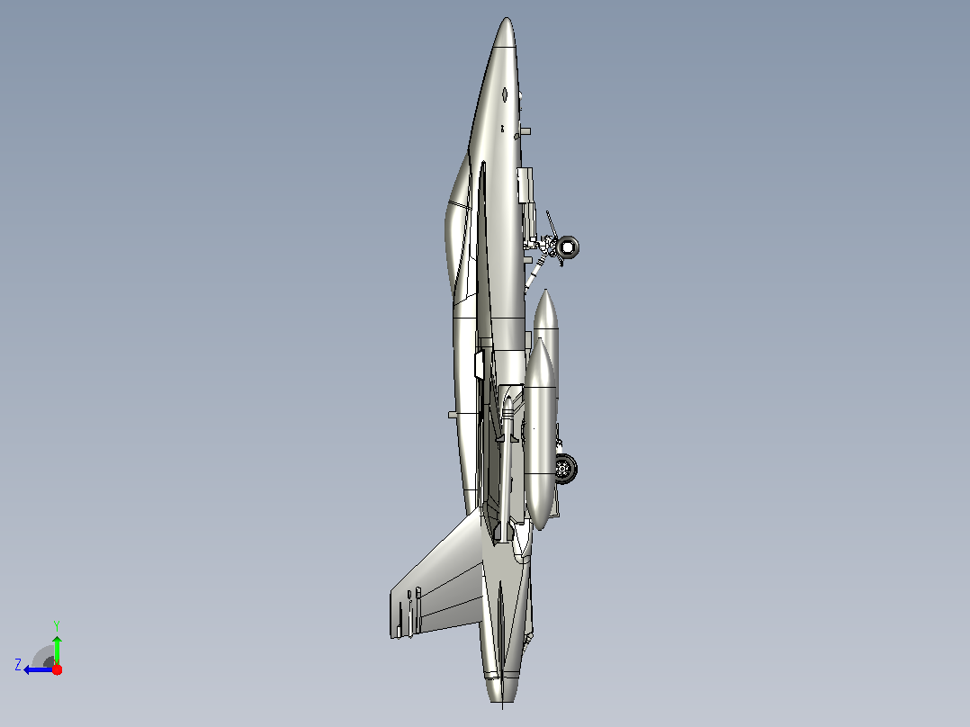 f15-hornet STP飞机右视图
