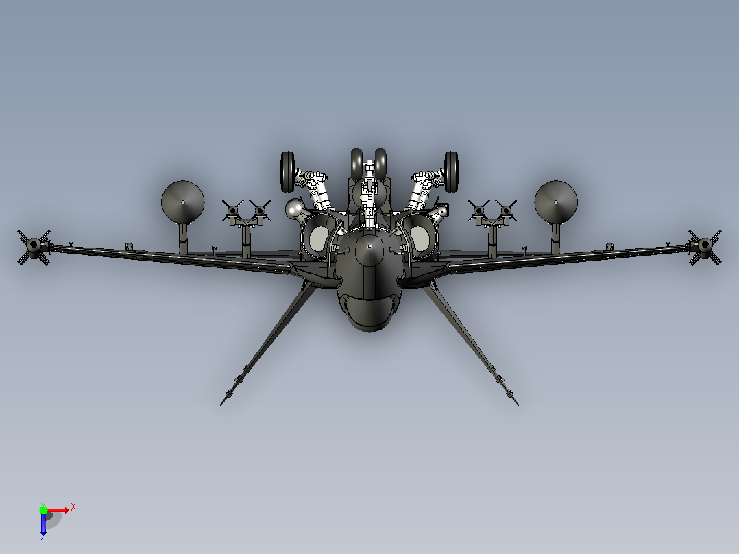f15-hornet STP飞机俯视图