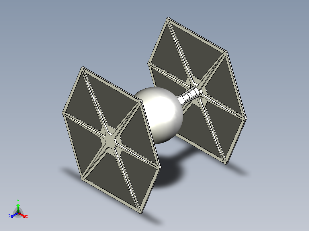 inventor 星球大战创意设计模型