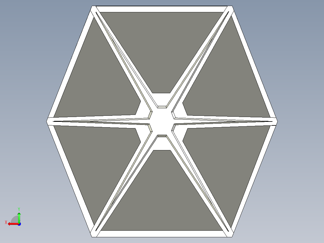 inventor 星球大战创意设计模型后视图