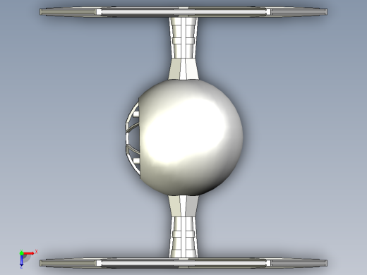 inventor 星球大战创意设计模型俯视缩略图