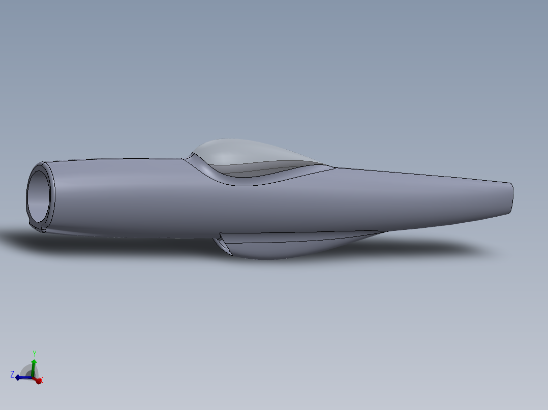 螺旋桨飞机3D模型