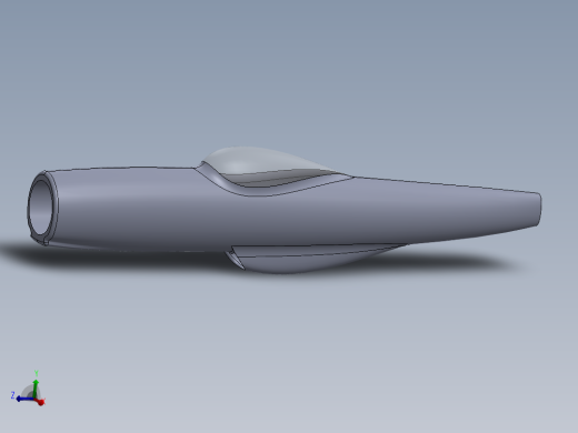 螺旋桨飞机3D模型