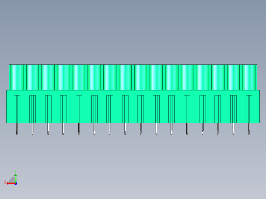 DEGSON 2EDG 系列 5.0mm 可插拔接线端子组-2EDGB-5.0-16P-14-00AH后视缩略图