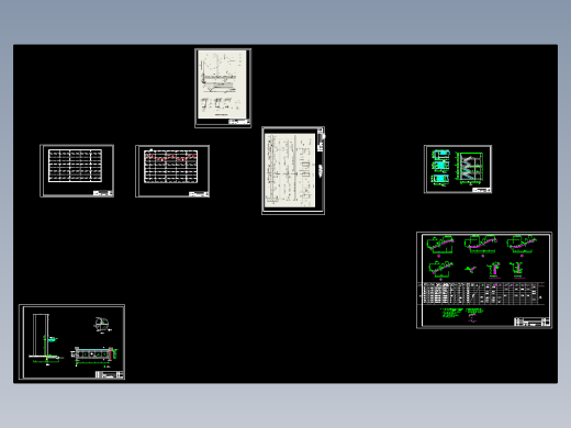 钢筋混凝土肋梁楼计算书及图纸