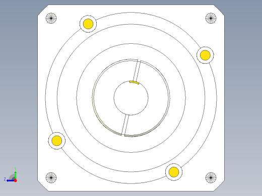 直齿孔PLE120-L1-LC 22-110-145-M8.stp右视缩略图