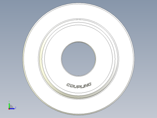 12个可定制尺寸的联轴器系列左视缩略图