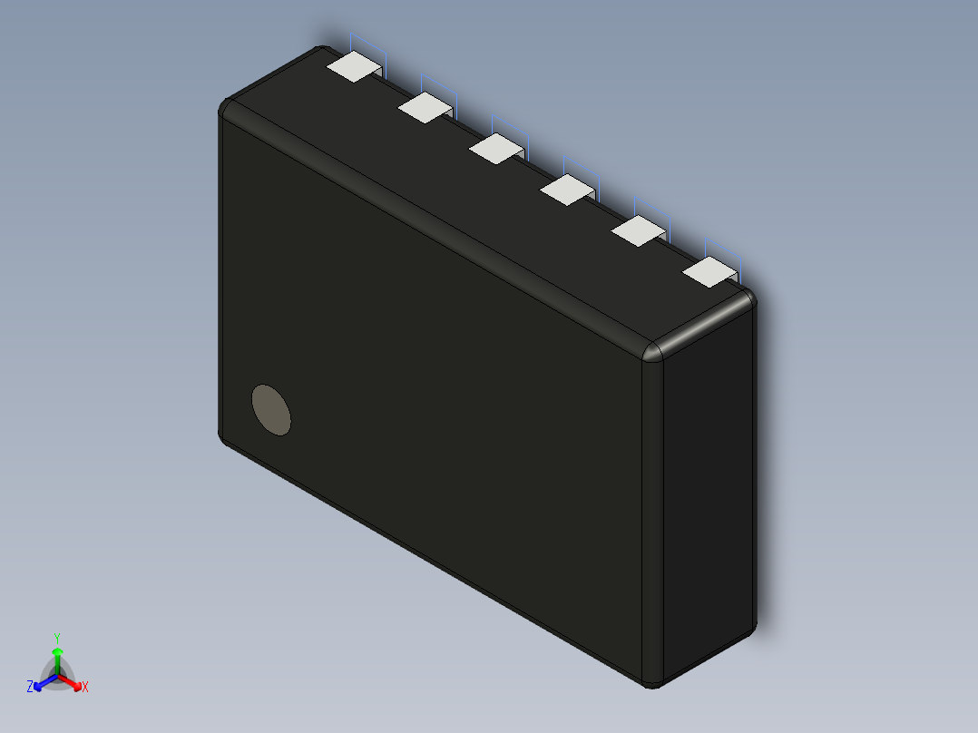 ST_TDFN12_2x3主视图